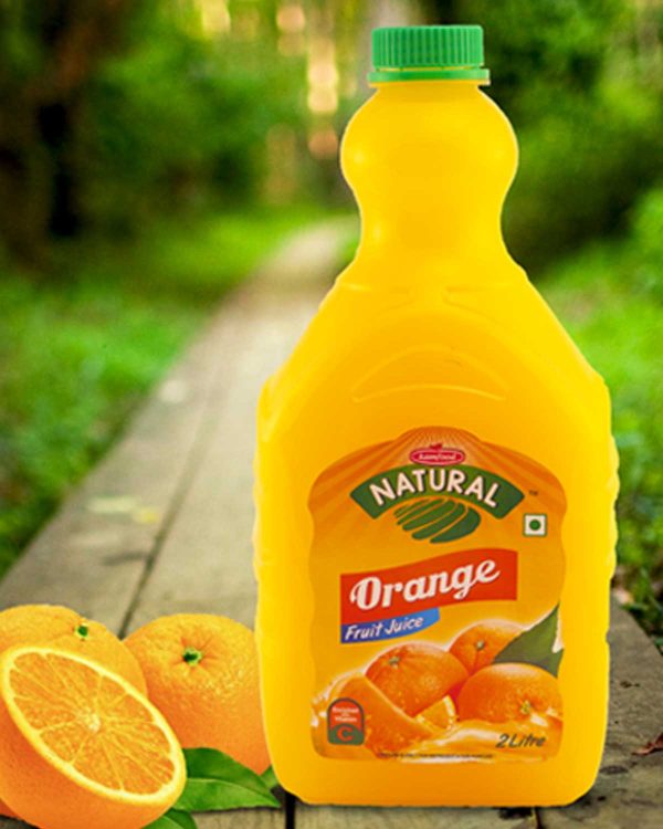 Orange Fruit Juice Drink